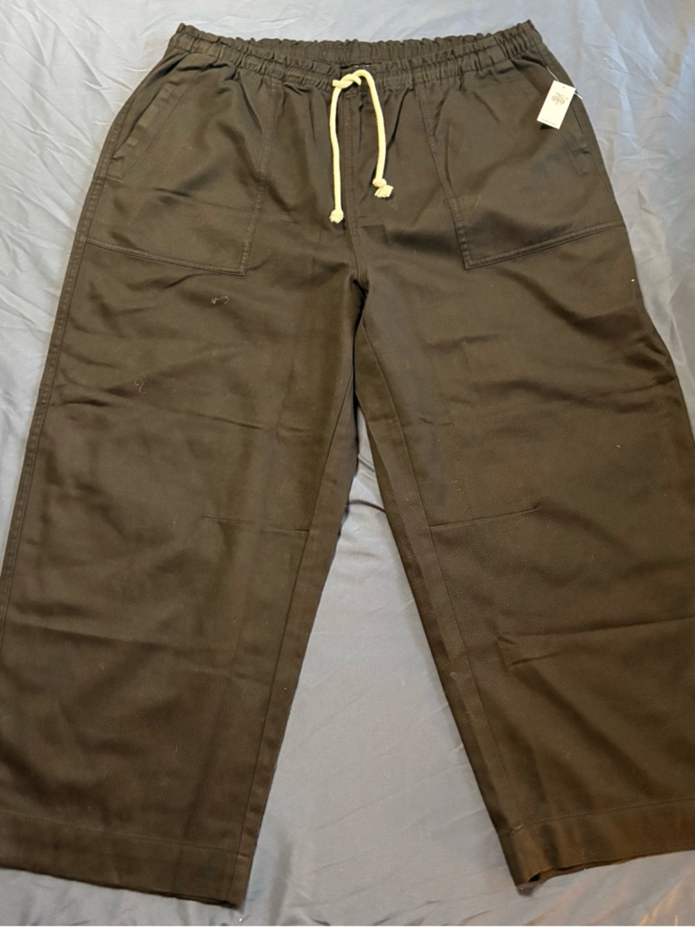 Women’s Black Drawstring Utility Pants